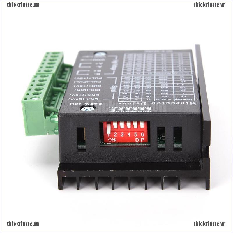 <Hot~new>TB6600 Single Axis 4A Stepper Motor Driver Controller 9~40V Micro-Step CNC Hot Sale