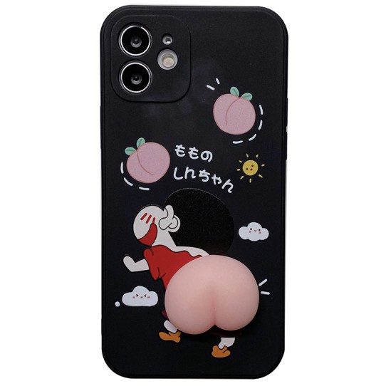 Miếng dán gương chiếu hậu chống va chạm và trầy xước hình mông ngộ nghĩnh cho xe hơi / xe máy Bộ 2 Sticker Dán Trang Trí Điện Thoại/ Tủ Lạnh Hình Chó Corgi Dễ Thương