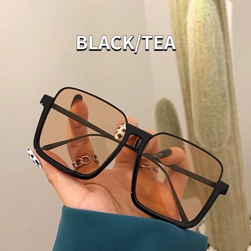 (KIQI-FASHION) COD Kính Mát Gọng Kim Loại Chống Tia Uv400 Thời Trang Cho Nữ