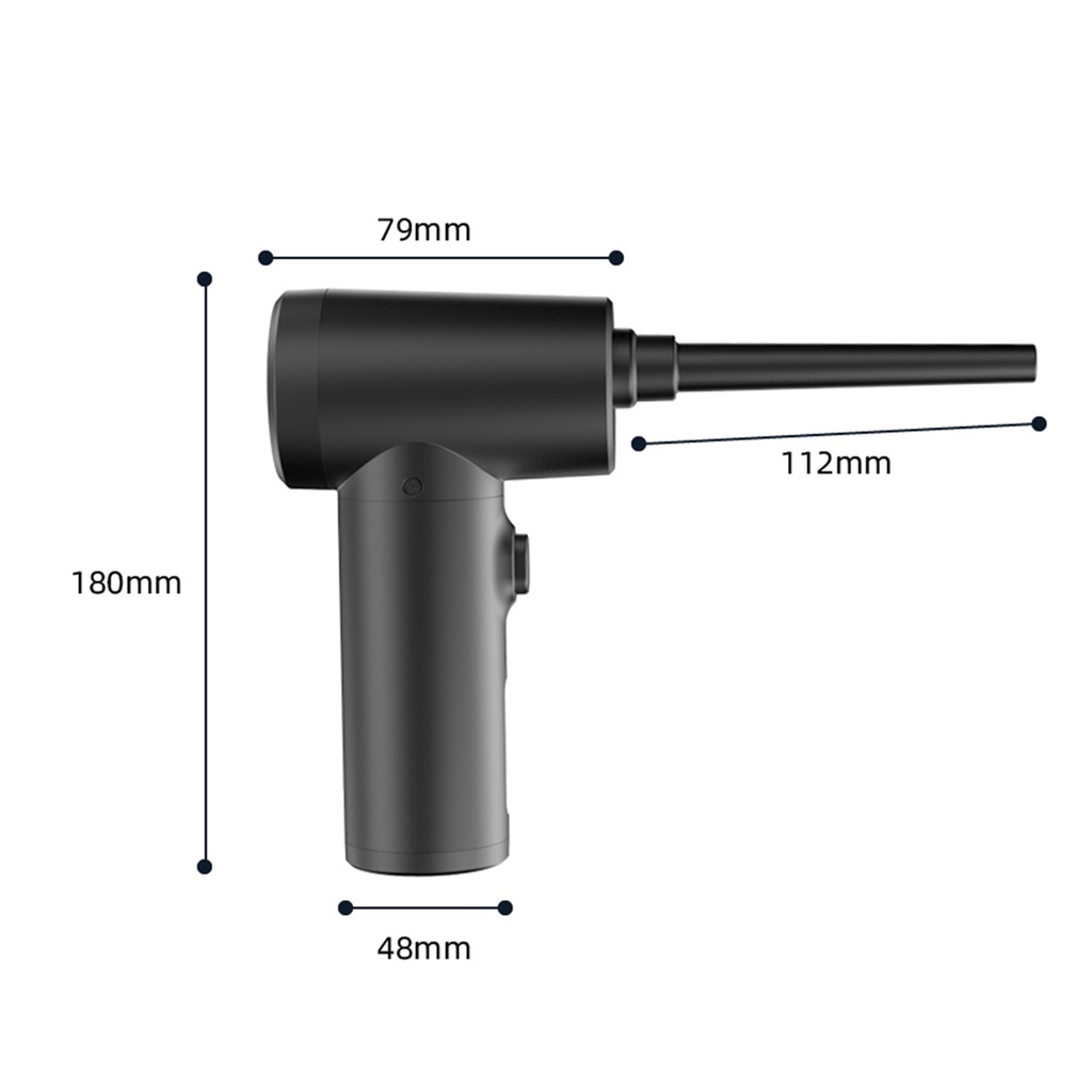 Máy Thổi Khí Vệ Sinh Xe Hơi Có Thể Tái Sử Dụng Với 4 Vòi Phun