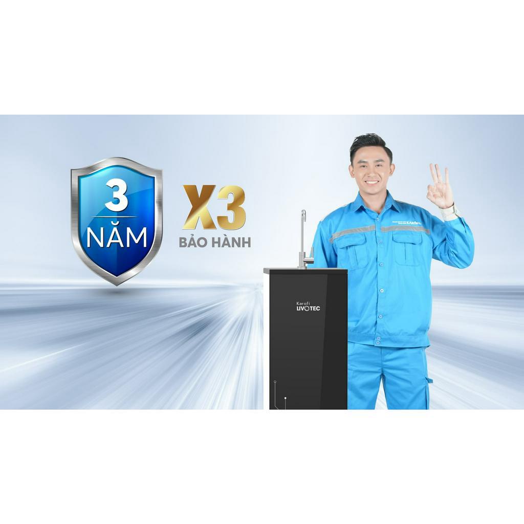 Máy lọc nước 3 chức năng nóng lạnh nguội Karofi Livotec 612 - Hàng chính hãng