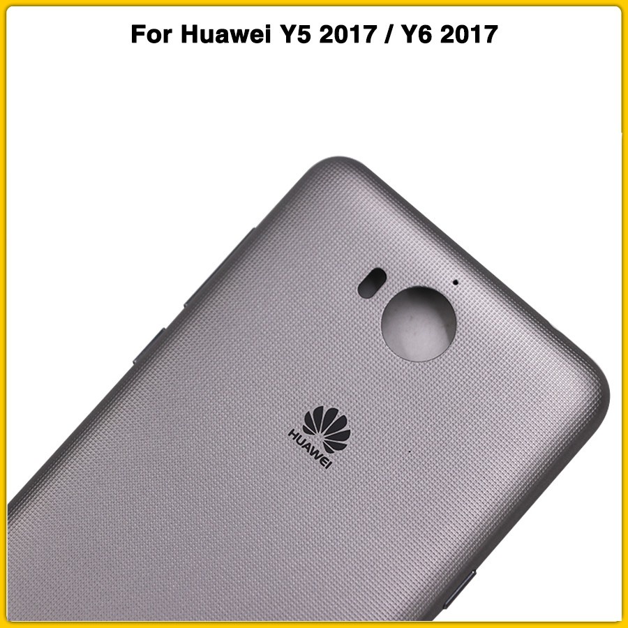 Nắp Lưng Điện Thoại Kèm Nút Bấm Âm Lượng Cho Huawei Y5 2017 / Y6 2017