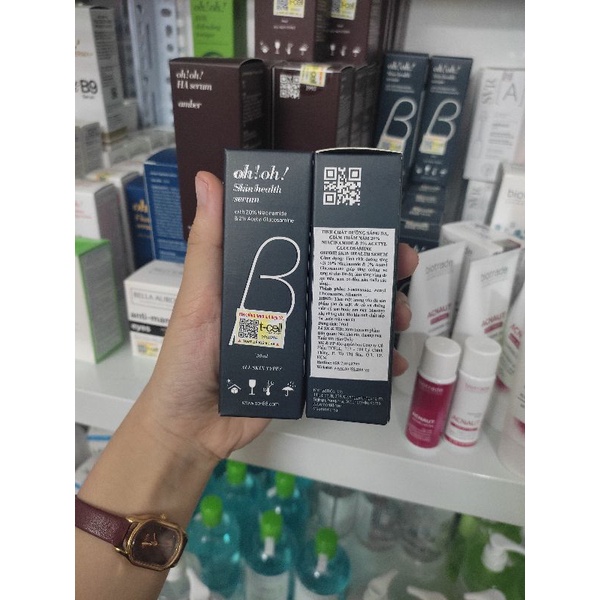 Serum sáng da OH OH Niacinamide 20% SKIN HEALTH 30ml BÁC SĨ NGHĨA