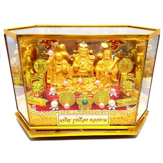 BỘ PHƯỚC LỘC THỌ HỘP KIẾNG CAO 14CM.17CM