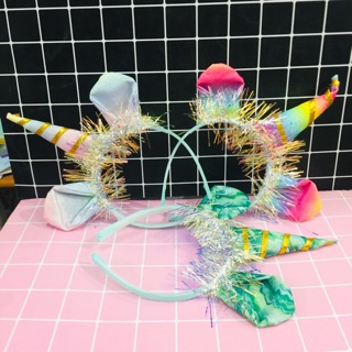 Bờm tóc ngựa thần pony chơi trung thu hoá trang Halowen
