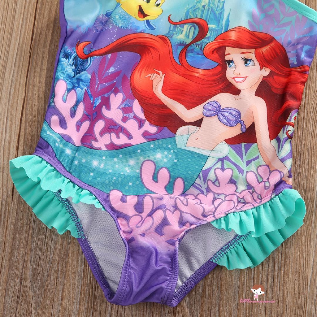 ❤XZQ-Lovely Kids Girls Little Mermaid Swimwear Bikini Swimsuit Swimming Costume 1-5Y