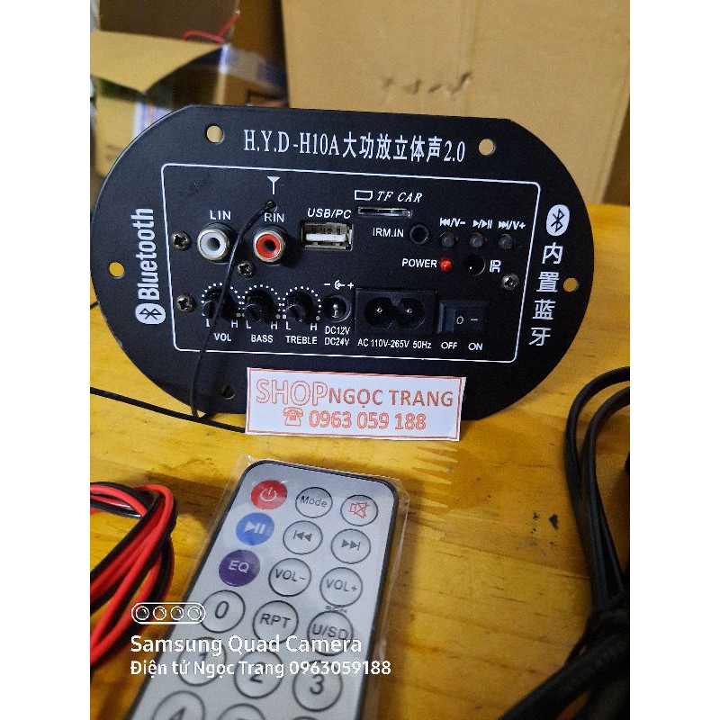 Mạch Loa Kéo - Mạch Loa Ống 2 Đường Tiếng - Có Bluetooth 12V -220V -24V- Tặng Kèm Phụ Kiện