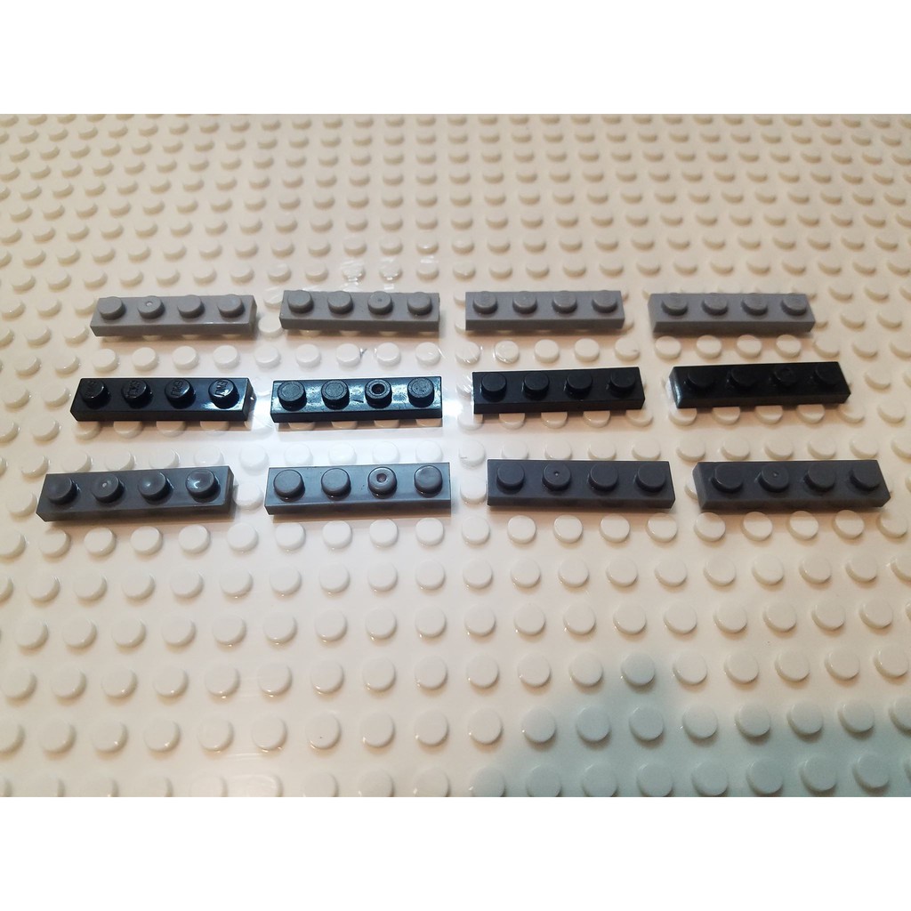 Lego part 1x4 dẹt cơ bản các màu sắc ( 20v )