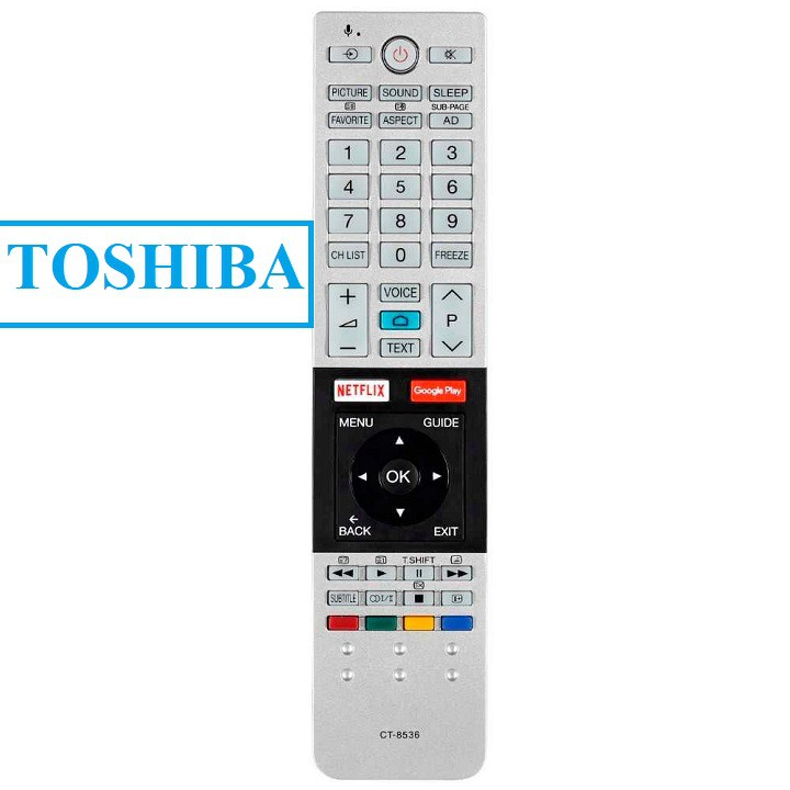 Điều khiển toshiba giọng nói - Remote khiển toshiba có giọng nói