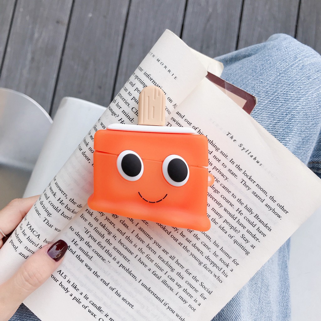 Cute popsicle airpods case airpods pro case anti-drop protective cover for wireless bluetooth headsets