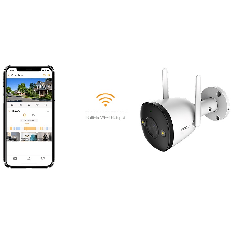 [Hỏa Tốc - HN] Camera IP Wifi 1080P IPC-F22FP-D-IMOU lắp ngoài trời - Mới 100% hàng chính Hãng bảo hành 24 tháng