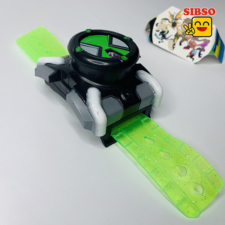 ĐỒ CHƠI ĐỒNG HỒ BEN 10 ALIEN FORCE XOAY 6 NHÂN VẬT BEN TEN A0690 - SIBSO