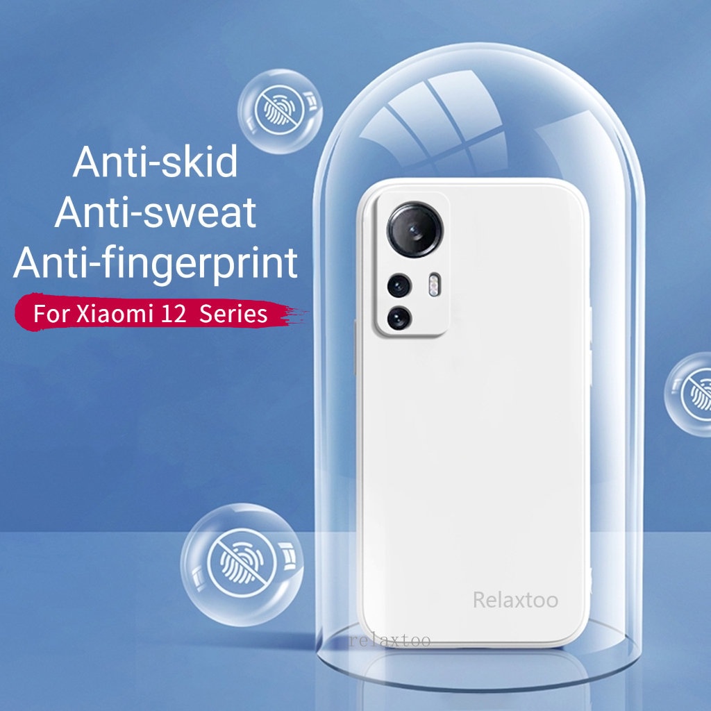 Ready Stock Case For Xiaomi mi 12 Lite X S Pro 12Lite 12X 12SPro 12S Pro Mi12Lite phone case Square 