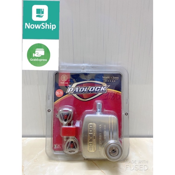 Khoá chống cắt , chống nại PadLock D5-70