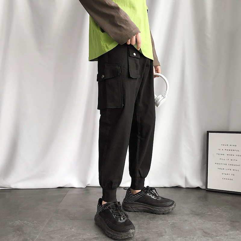 Quần Jogger Túi Hộp Jianyichao Hàn Quốc Thời Trang Cá Tính Cho Nam Size S-3XL | BigBuy360 - bigbuy360.vn