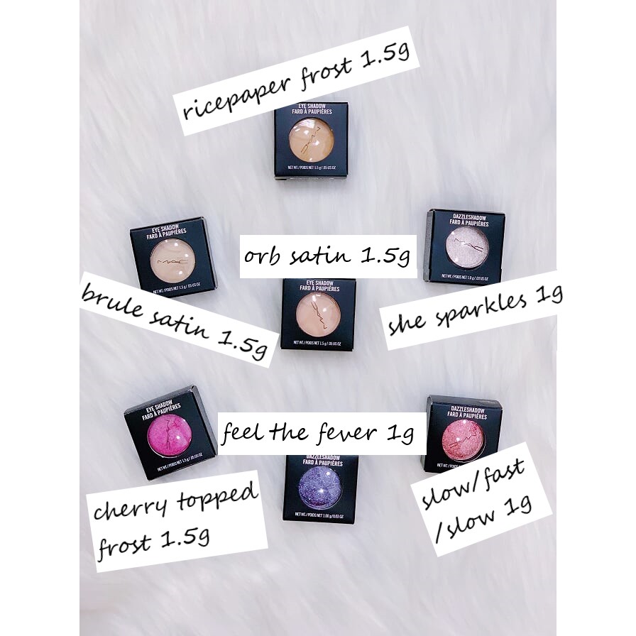 Phấn Mắt - Mac Eyeshadow Single Extra Dimension + Dazzleshadow