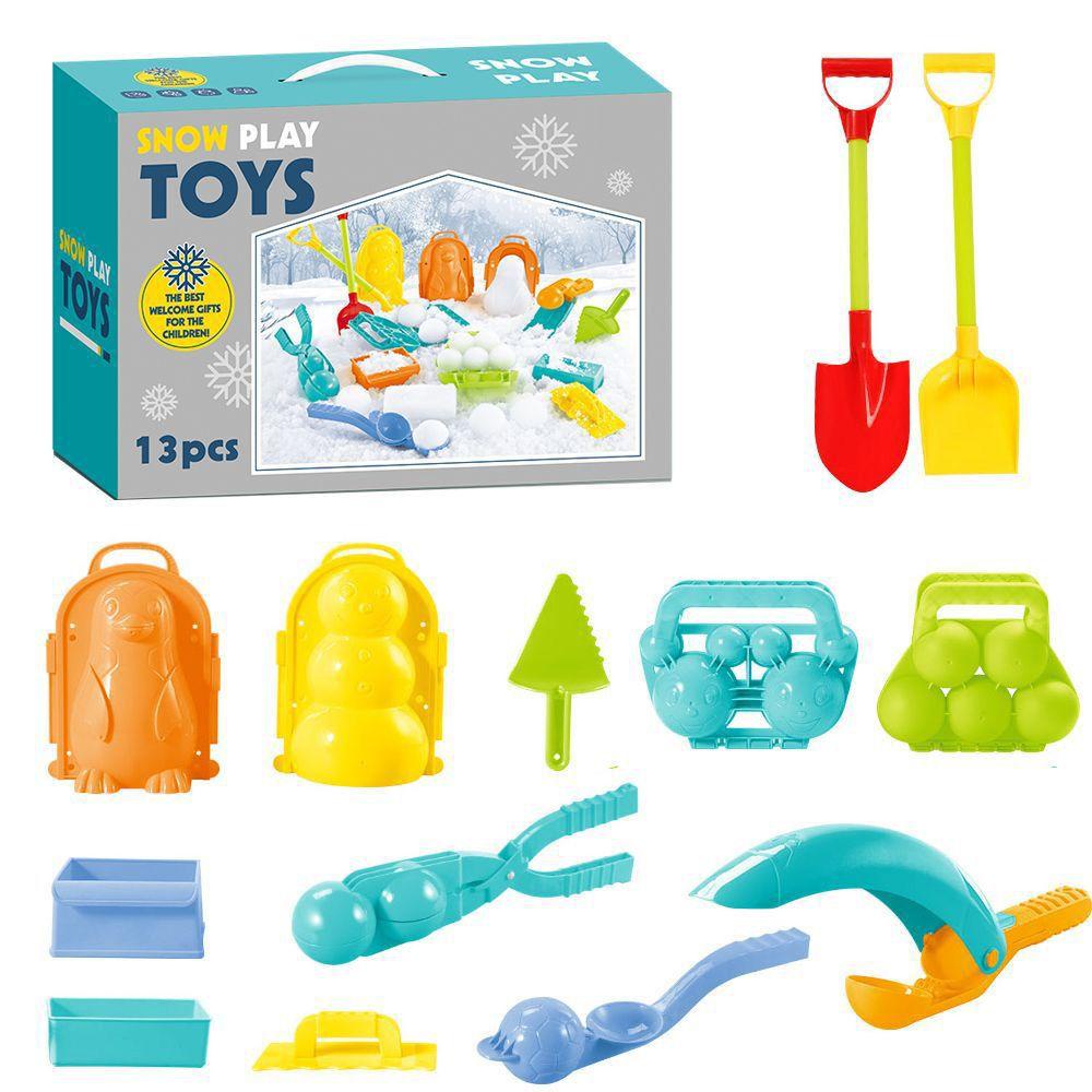 BEBETTERM Set 13 Món Đồ Chơi Đi Tuyết Cho Bé