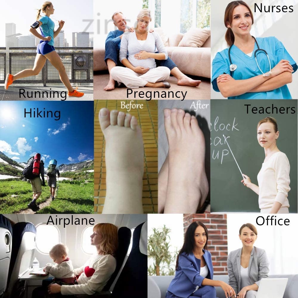 Vớ Nén nylon Thể Thao Chạy Bộ Hạnh Phúc Chấm Bi Co Giãn Thoáng Khí