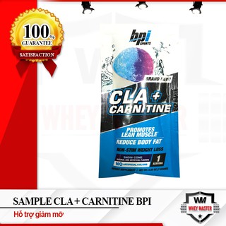 Gói thử Giảm sample Cla + l carnitine Bpisports CLA + lcarnitine 1 lần dùng  - Chính hãng