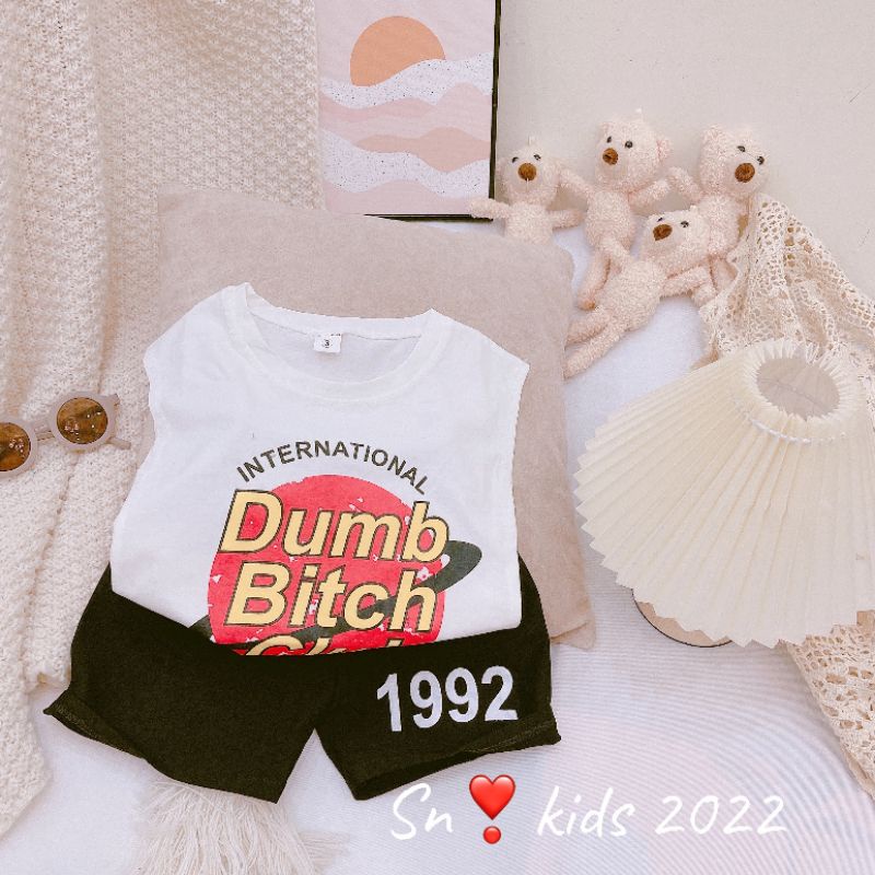 Bộ balo Dumps 1992 khỏe khoắn năng động cho bé