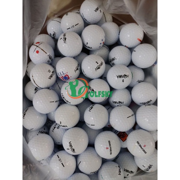 Bóng golf cũ thương hiệu Honma - Used golf ball - Cam kết chất lượng chuẩn