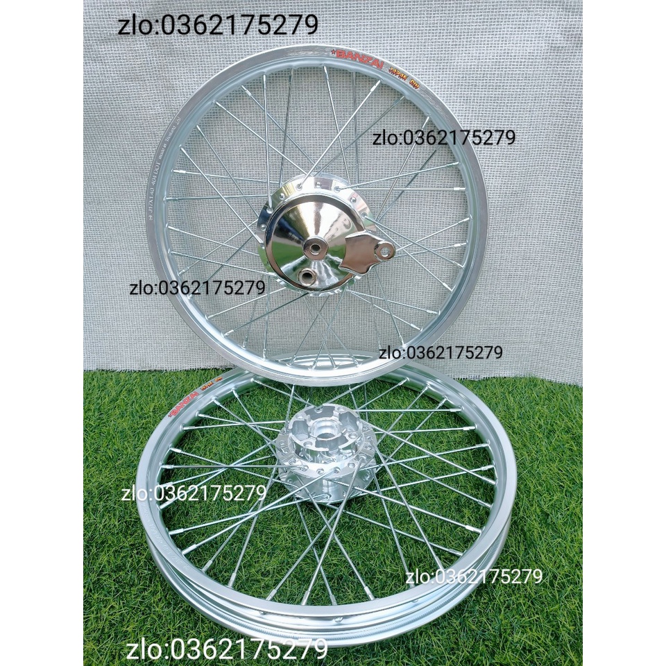 CẶP BÁNH CĂM WAVE ,DREAM TRƯỚC ĐĨA SAU ĐÙM  NIỀN NHÔM BAN ZAI THÁI, CĂM ĐÙM MẠ CROM LOẠI 1 KÈM MÁ ĐÙM