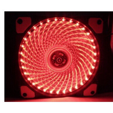 [SIÊU RẺ] Quạt làm mát cpu, Fan case 33 led màu đỏ