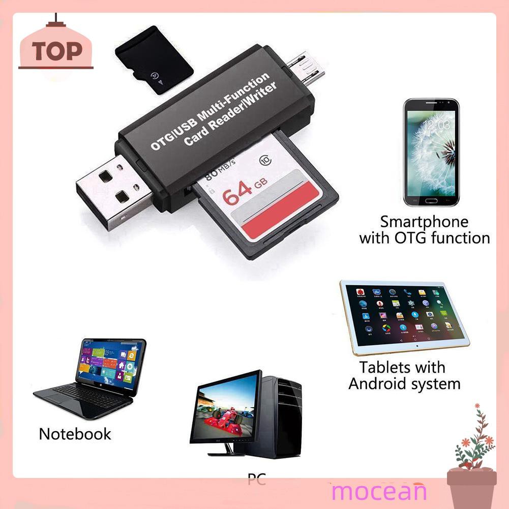 Đầu Đọc Thẻ Nhớ Usb 2.0 Cho Pc Android F07 #