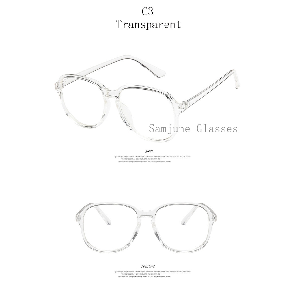 Kính mắt gọng nhựa Unisex phong cách vintage SAMJUNE