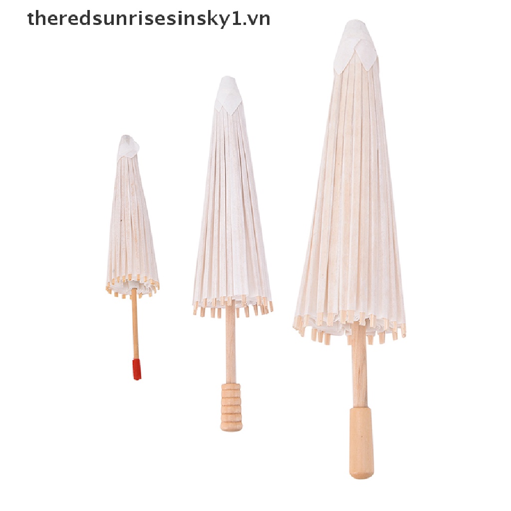 1 Dù Giấy Truyền Thống Trung Hoa Trang Trí