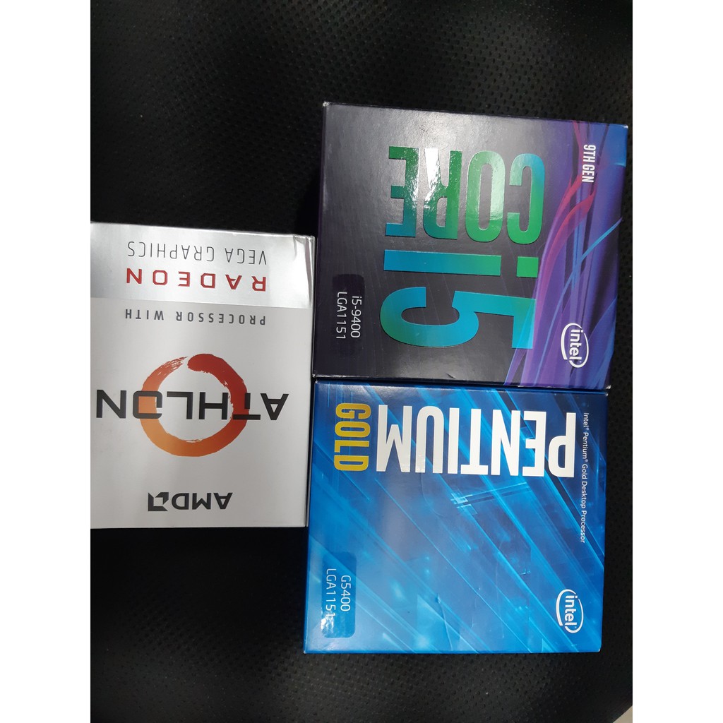 Vỏ hộp CPU các mã Intell