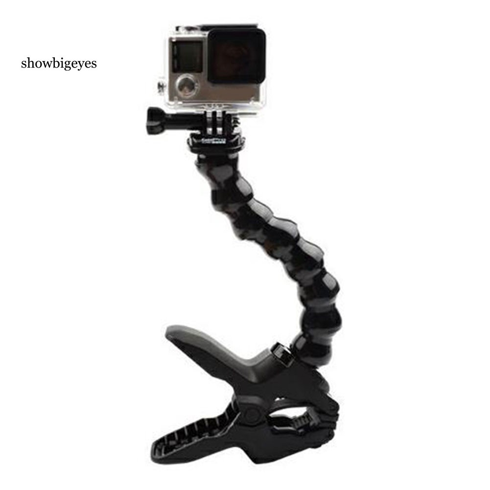 Cánh tay và kẹp gắn cổ ngỗng cho camera hành trình GoPro Hero SJCAM