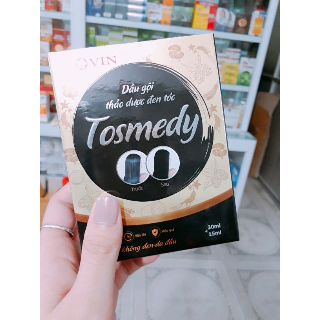 Dầu gội thảo dược đen tóc TOSMEDY – Đen tóc không đen da đầu | BigBuy360 - bigbuy360.vn