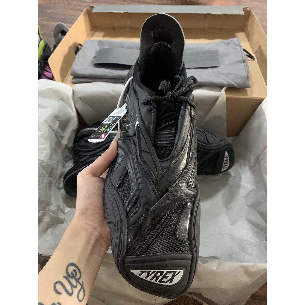 Giày thể thao Track Tyrex đen cao cấp ( ảnh chụp thật tại shop , đủ phụ kiện)