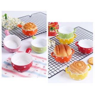 Bát gáo sứ chấm bi 100ml