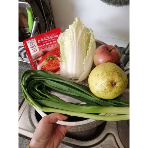 1kg Kim chi cải thảo nhà làm, kim chi Hàn Quốc