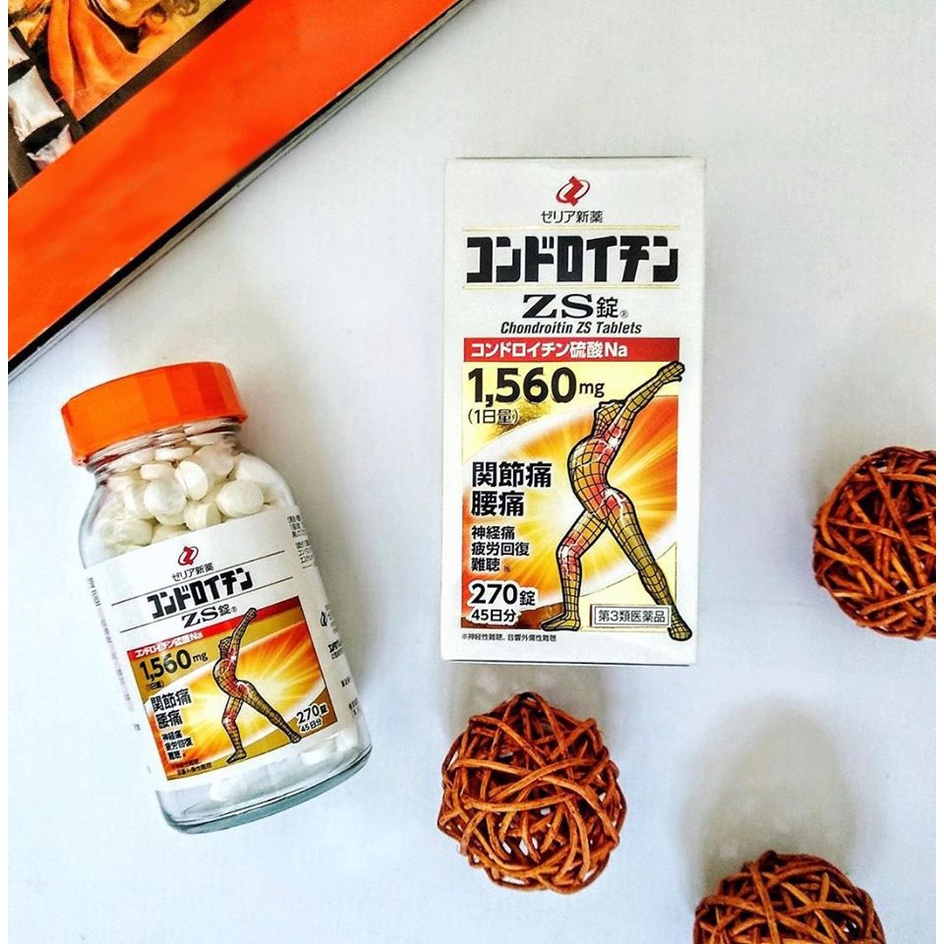 VIÊN UỐNG BỔ XƯƠNG KHỚP ZS CHONDROITIN NHẬT BẢN