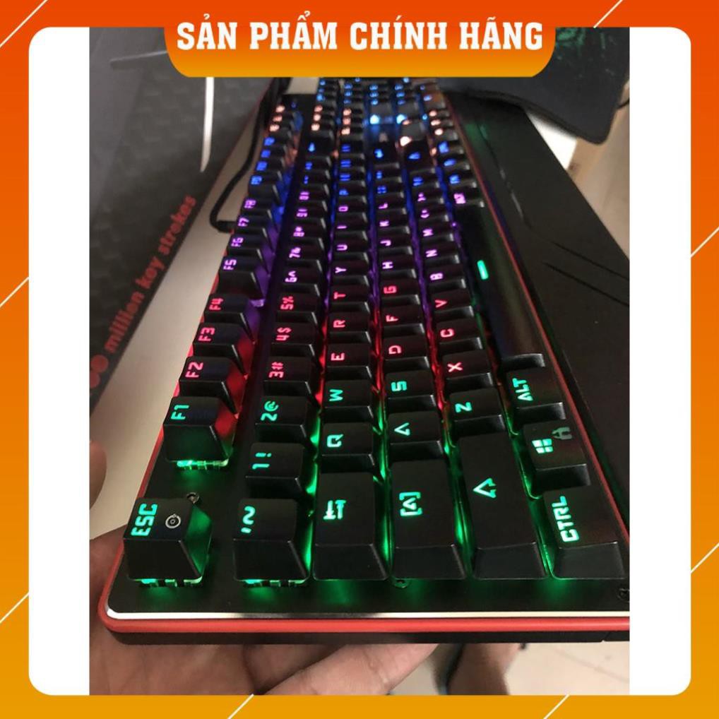 Bàn phím cơ Gaming E-DRA EK300 - Chống nước - Có kê tay - Led 7 màu - BH 24 tháng