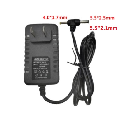 Nguồn Adapter 5V 9V 12V 2A jack 5.5*2.1mm 5.5*2.5mm 4.0*1.7mm 3.5*1.35mm cho Modem  Wifi Androidbox Camera