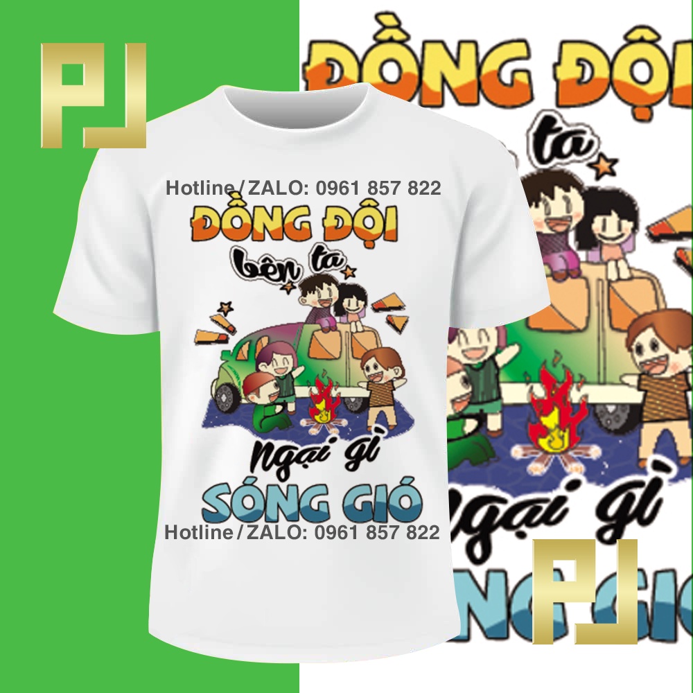 ÁO NHÓM ÁO TẬP THỂ IN ẤN THEO YÊU CẦU