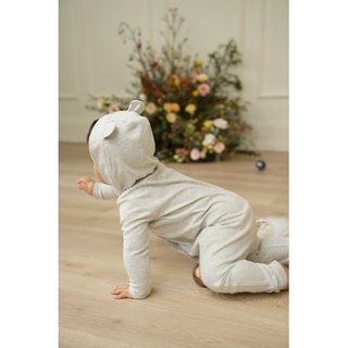 Cotton Bear Jumpsuit (Bộ Đồ Liền Quần Chú Gấu Nhỏ) Macro & Micro