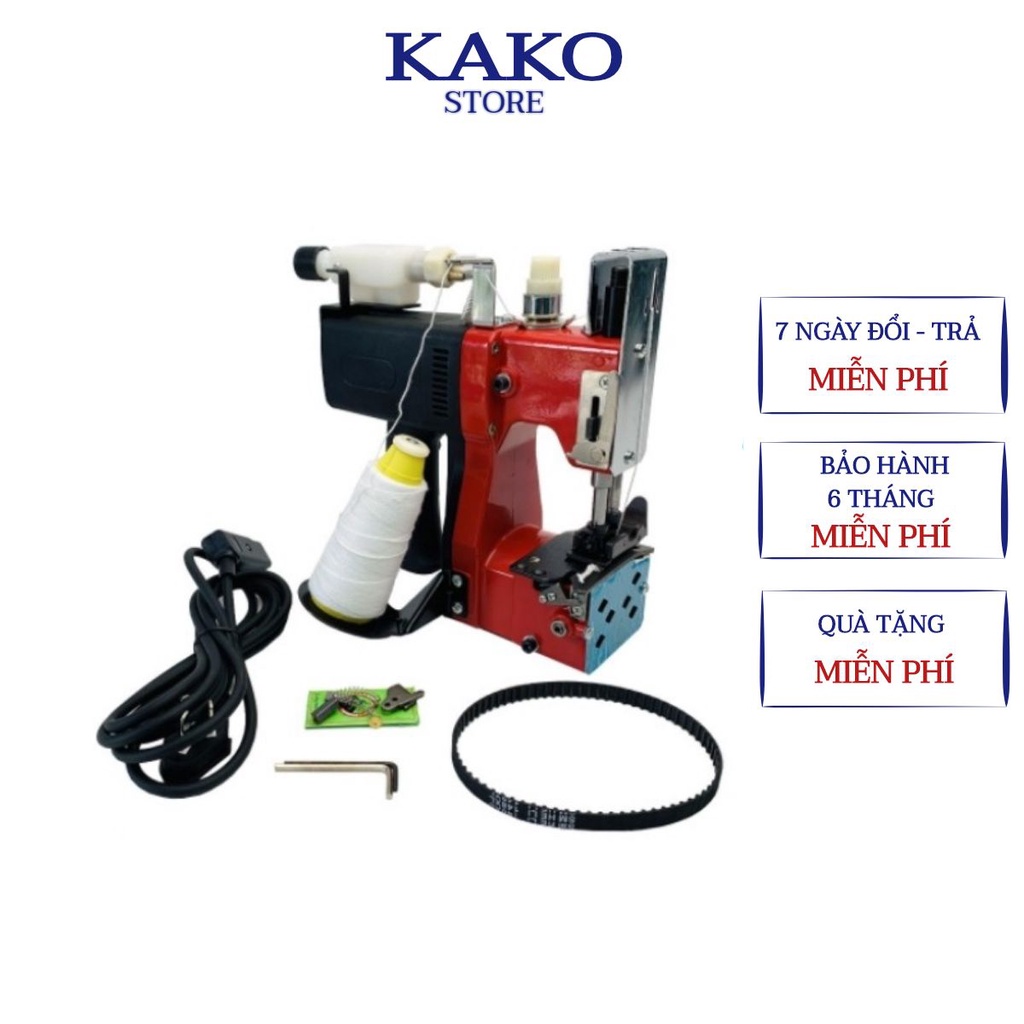 Máy khâu bao tải cầm tay, kako,  máy khâu bao đa năng GK9-618