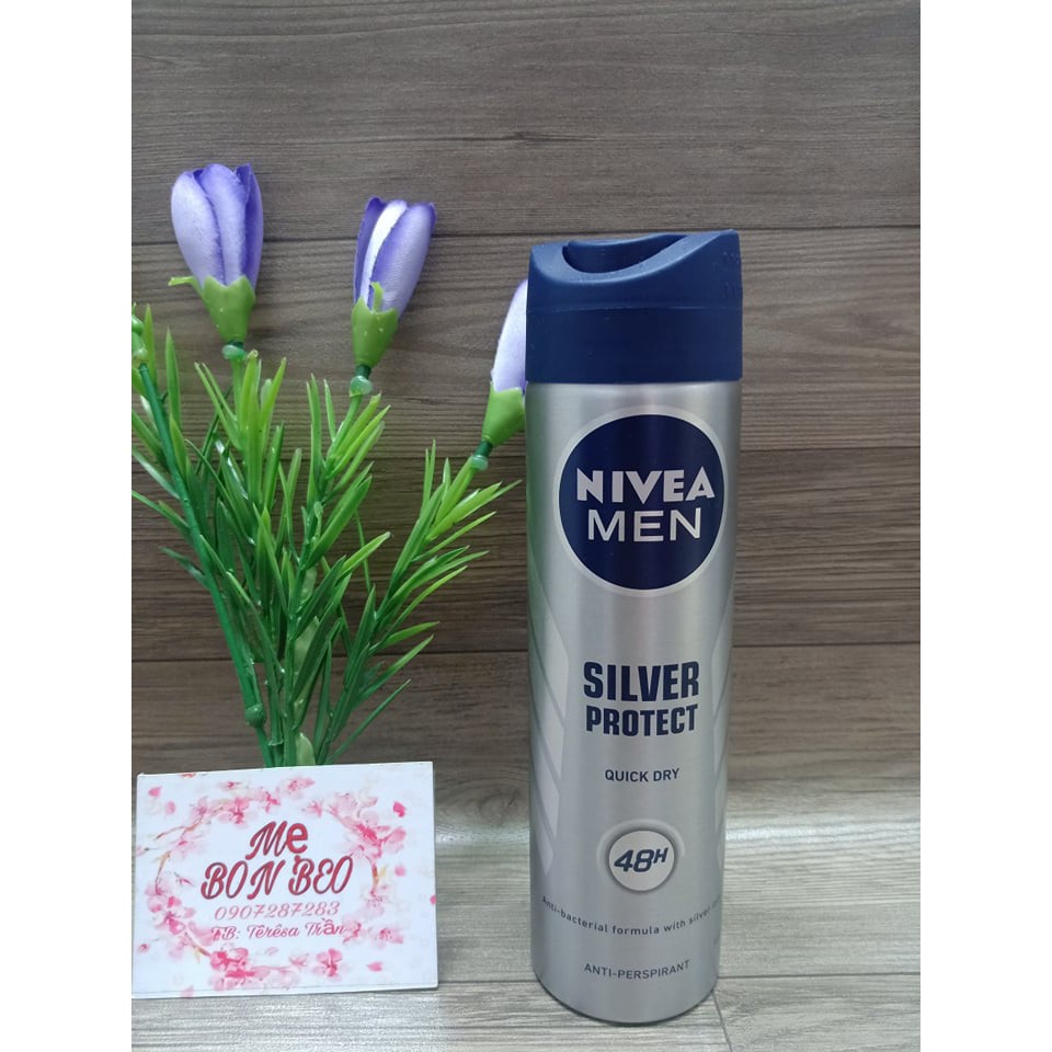 Xịt khử mùi Nivea Men 150ML