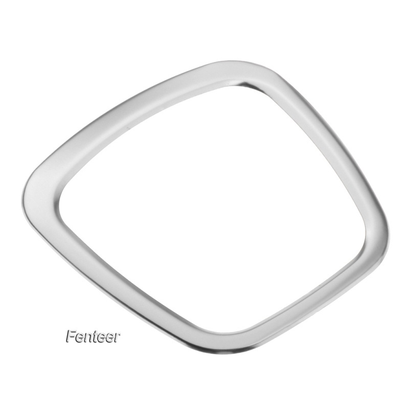 Logo Màu Bạc Trang Trí Vô Lăng Xe Hơi AUDI A1 A3 A4L A4 B7 B8 Q7