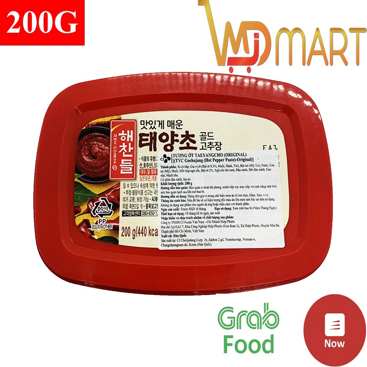 Tương ớt Gochujang CJ Hàn quốc hộp 200gr