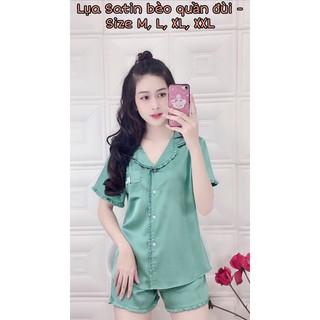 SET BỘ LỤA SATIN ĐÙI TRƠN BIG SIZE XXL (65-75KG)