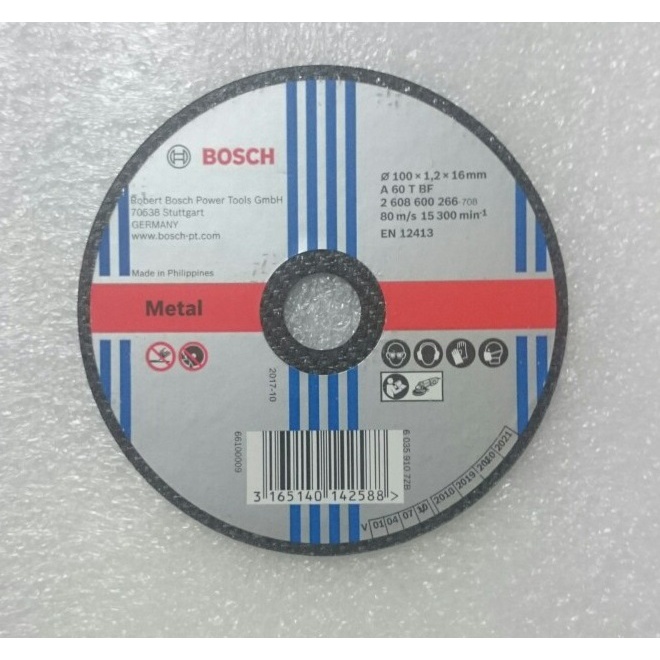 BOSCH Đá cắt 1.2 X 100 mm 2608600266