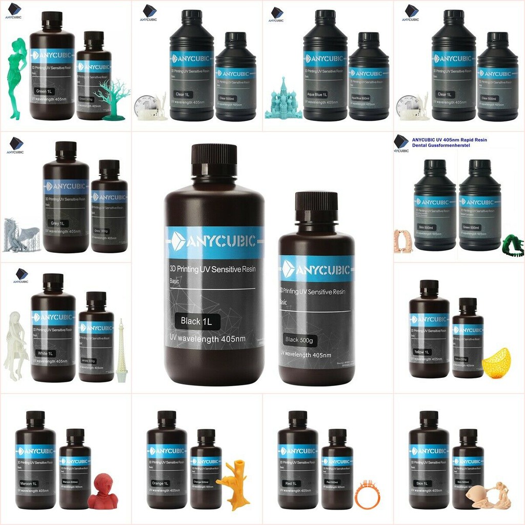 RESIN ANYCUBIC - NHỰA NƯỚC IN 3D