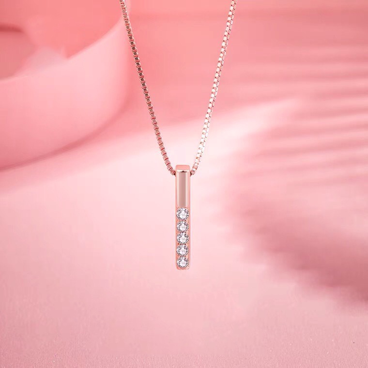 Dây chuyền CDE Zircon Inlaid Necklace Lady Rose Gold CDE3005