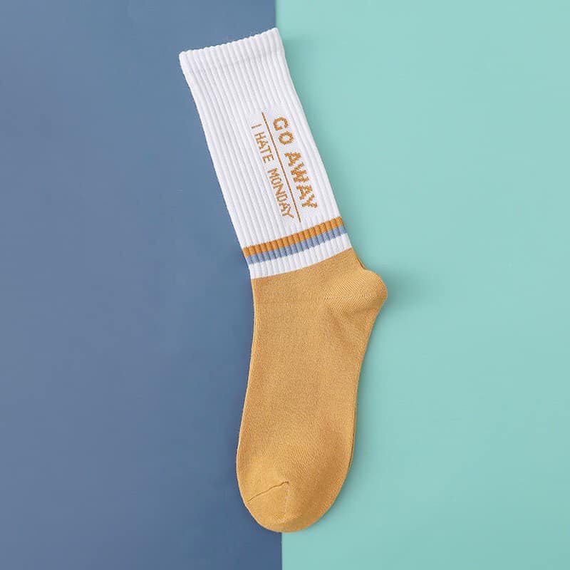 Combo 5 đôi tất cao cổ họa tiết thời trang